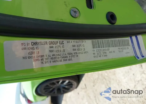 2015 Dodge Challenger R/T Scat Pack из США, поврежденный, VIN 2C3CDZFJ3FH714297